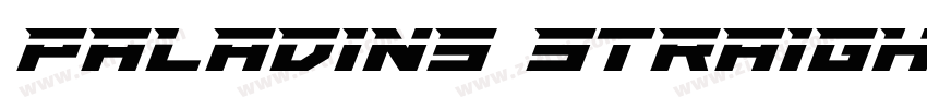 Paladins Straight字体转换